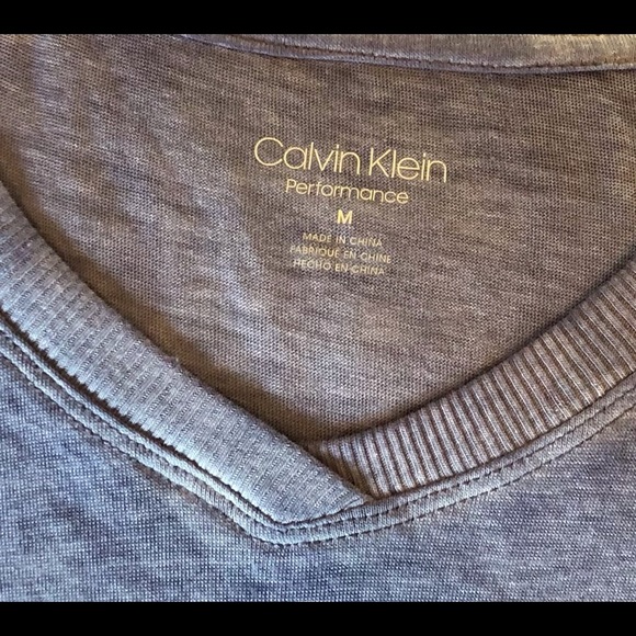 NEW Calvin Klein Womens Performance Gathered-Back Top Dusk M - Picture 4 of 9